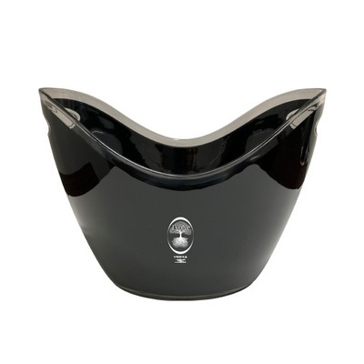 Black Acrylic Ice Bucket