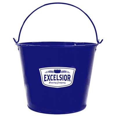 5 QT Blue Galvanized Bucket